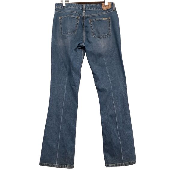 Levi’s Signature Jeans Boot Cut Womens Low Rise Size 8 Blue Stretch Denim - Picture 5 of 8